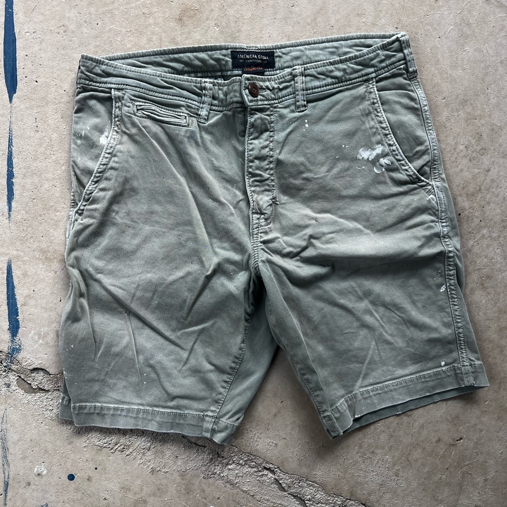Men's American Eagle Green Shorts